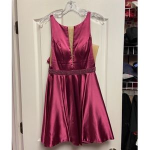 Size 00 Short “Plum” Sherri Hill Prom Dress